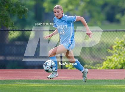 Thumbnail 2 in King's Ridge Christian vs. Lovett (GHSA Private Round 1) photogallery.