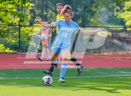 Thumbnail 2 in King's Ridge Christian vs. Lovett (GHSA Private Round 1) photogallery.
