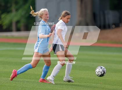 Thumbnail 3 in King's Ridge Christian vs. Lovett (GHSA Private Round 1) photogallery.