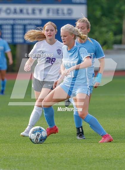 Thumbnail 3 in King's Ridge Christian vs. Lovett (GHSA Private Round 1) photogallery.