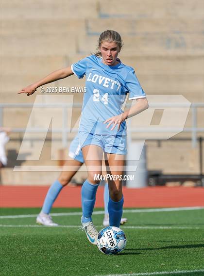 Thumbnail 2 in King's Ridge Christian vs. Lovett (GHSA Private Round 1) photogallery.