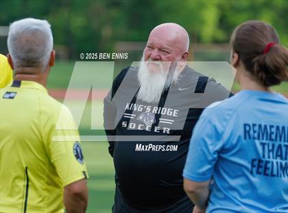 Thumbnail 1 in King's Ridge Christian vs. Lovett (GHSA Private Round 1) photogallery.