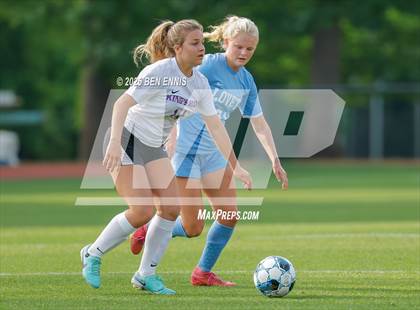 Thumbnail 1 in King's Ridge Christian vs. Lovett (GHSA Private Round 1) photogallery.