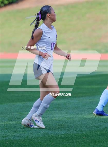 Thumbnail 2 in King's Ridge Christian vs. Lovett (GHSA Private Round 1) photogallery.