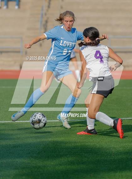 Thumbnail 3 in King's Ridge Christian vs. Lovett (GHSA Private Round 1) photogallery.
