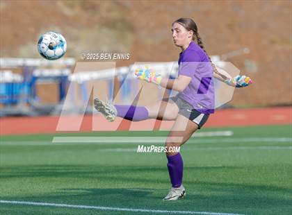 Thumbnail 1 in King's Ridge Christian vs. Lovett (GHSA Private Round 1) photogallery.