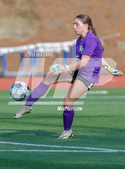 Thumbnail 2 in King's Ridge Christian vs. Lovett (GHSA Private Round 1) photogallery.