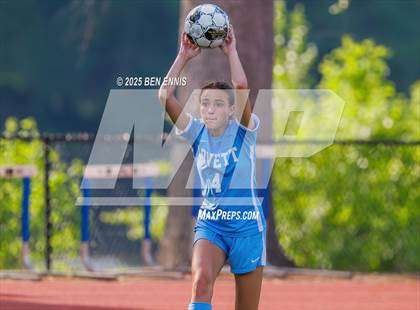 Thumbnail 1 in King's Ridge Christian vs. Lovett (GHSA Private Round 1) photogallery.