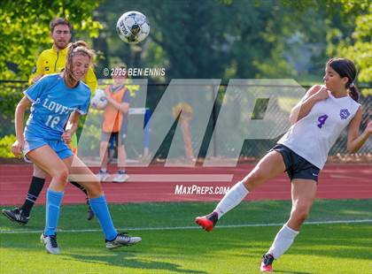 Thumbnail 2 in King's Ridge Christian vs. Lovett (GHSA Private Round 1) photogallery.