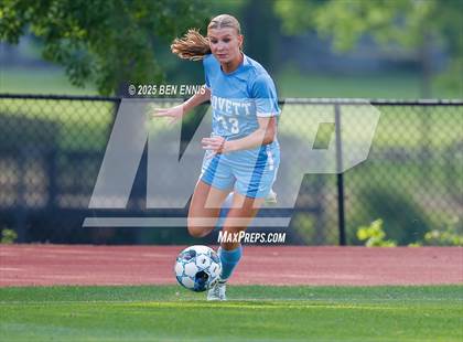 Thumbnail 1 in King's Ridge Christian vs. Lovett (GHSA Private Round 1) photogallery.