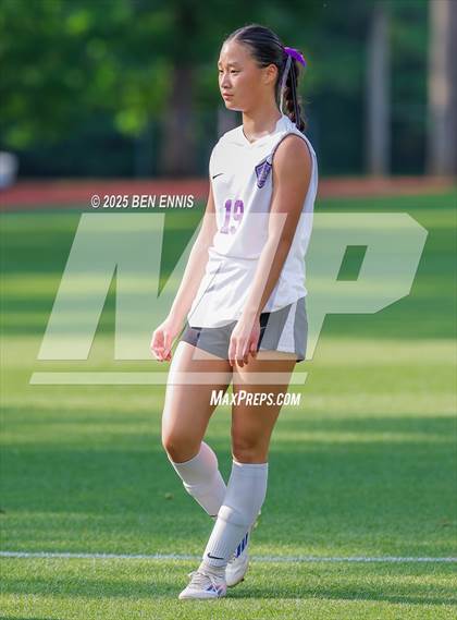 Thumbnail 1 in King's Ridge Christian vs. Lovett (GHSA Private Round 1) photogallery.