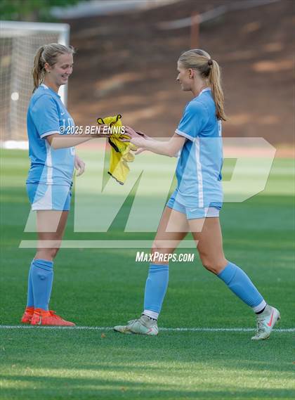 Thumbnail 1 in King's Ridge Christian vs. Lovett (GHSA Private Round 1) photogallery.