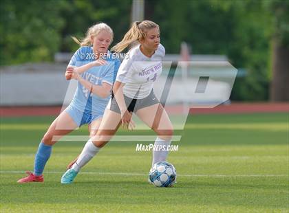 Thumbnail 3 in King's Ridge Christian vs. Lovett (GHSA Private Round 1) photogallery.