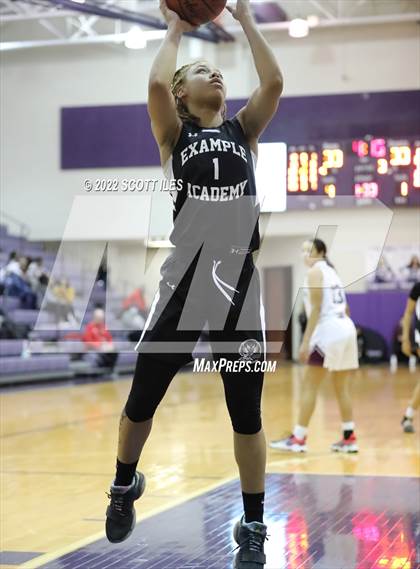 Thumbnail 1 in King's Christian vs Example Academy (OGBR Classic in the City) photogallery.