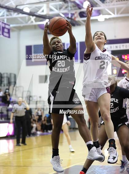 Thumbnail 3 in King's Christian vs Example Academy (OGBR Classic in the City) photogallery.