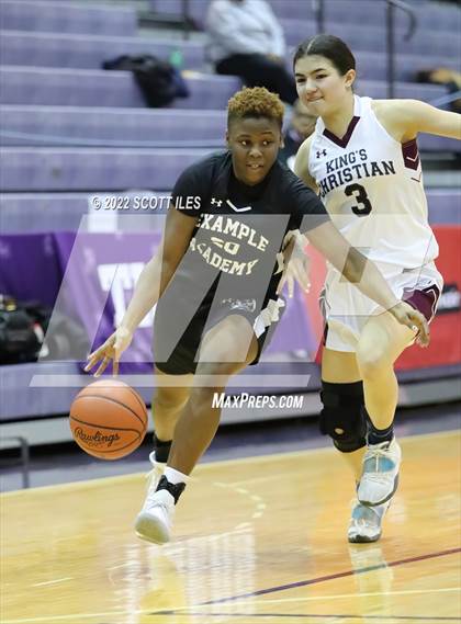 Thumbnail 2 in King's Christian vs Example Academy (OGBR Classic in the City) photogallery.