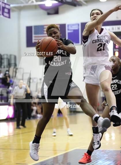 Thumbnail 1 in King's Christian vs Example Academy (OGBR Classic in the City) photogallery.