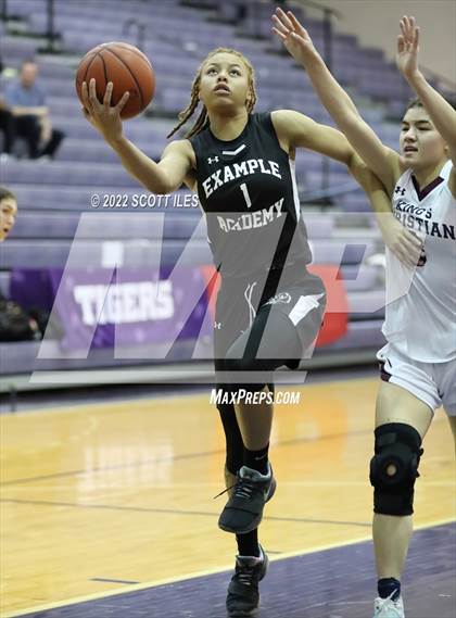 Thumbnail 1 in King's Christian vs Example Academy (OGBR Classic in the City) photogallery.