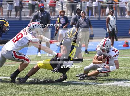 Thumbnail 1 in National Football Foundation All-Star Classic - NYC vs Long Island (1st half photos) photogallery.