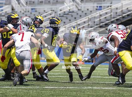 Thumbnail 3 in National Football Foundation All-Star Classic - NYC vs Long Island (1st half photos) photogallery.