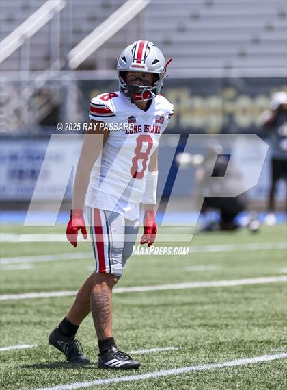 Thumbnail 1 in National Football Foundation All-Star Classic - NYC vs Long Island (1st half photos) photogallery.