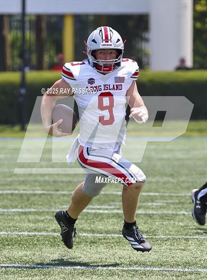Thumbnail 3 in National Football Foundation All-Star Classic - NYC vs Long Island (1st half photos) photogallery.