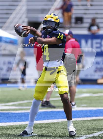 Thumbnail 3 in National Football Foundation All-Star Classic - NYC vs Long Island (1st half photos) photogallery.