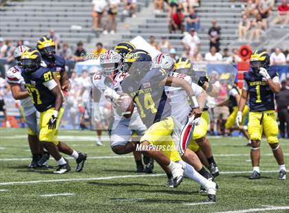 Thumbnail 3 in National Football Foundation All-Star Classic - NYC vs Long Island (1st half photos) photogallery.