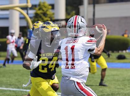 Thumbnail 1 in National Football Foundation All-Star Classic - NYC vs Long Island (1st half photos) photogallery.