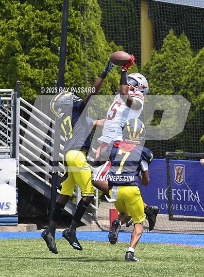 Thumbnail 1 in National Football Foundation All-Star Classic - NYC vs Long Island (1st half photos) photogallery.