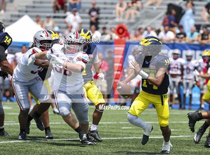Thumbnail 1 in National Football Foundation All-Star Classic - NYC vs Long Island (1st half photos) photogallery.