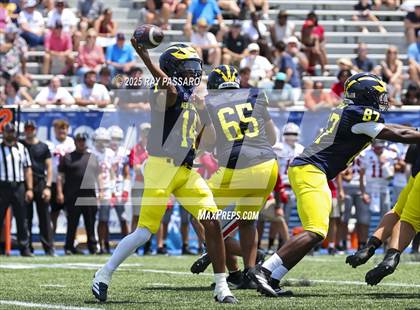 Thumbnail 3 in National Football Foundation All-Star Classic - NYC vs Long Island (1st half photos) photogallery.