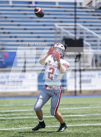 Thumbnail 1 in National Football Foundation All-Star Classic - NYC vs Long Island (1st half photos) photogallery.