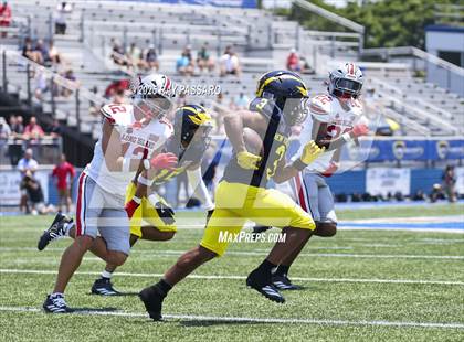 Thumbnail 1 in National Football Foundation All-Star Classic - NYC vs Long Island (1st half photos) photogallery.