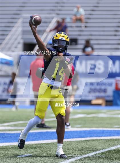 Thumbnail 3 in National Football Foundation All-Star Classic - NYC vs Long Island (1st half photos) photogallery.