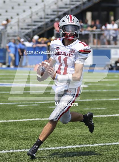 Thumbnail 2 in National Football Foundation All-Star Classic - NYC vs Long Island (1st half photos) photogallery.