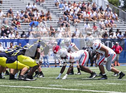 Thumbnail 2 in National Football Foundation All-Star Classic - NYC vs Long Island (1st half photos) photogallery.
