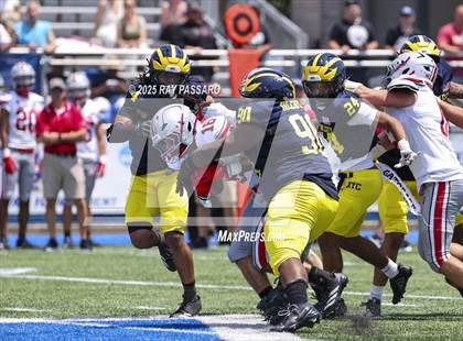 Thumbnail 1 in National Football Foundation All-Star Classic - NYC vs Long Island (1st half photos) photogallery.