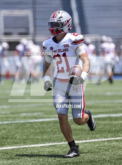 Thumbnail 1 in National Football Foundation All-Star Classic - NYC vs Long Island (1st half photos) photogallery.