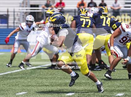 Thumbnail 1 in National Football Foundation All-Star Classic - NYC vs Long Island (1st half photos) photogallery.