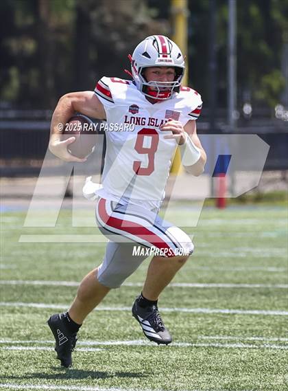 Thumbnail 1 in National Football Foundation All-Star Classic - NYC vs Long Island (1st half photos) photogallery.