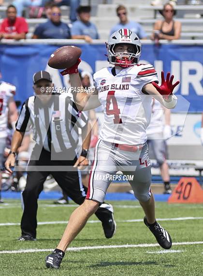 Thumbnail 1 in National Football Foundation All-Star Classic - NYC vs Long Island (1st half photos) photogallery.