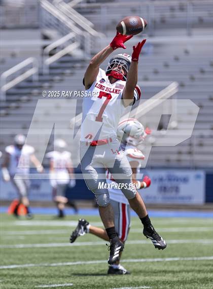 Thumbnail 1 in National Football Foundation All-Star Classic - NYC vs Long Island (1st half photos) photogallery.