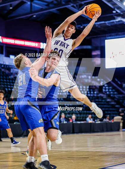 Thumbnail 1 in Evangelical Christian vs. Wray (CHSAA 2A Final Four) photogallery.