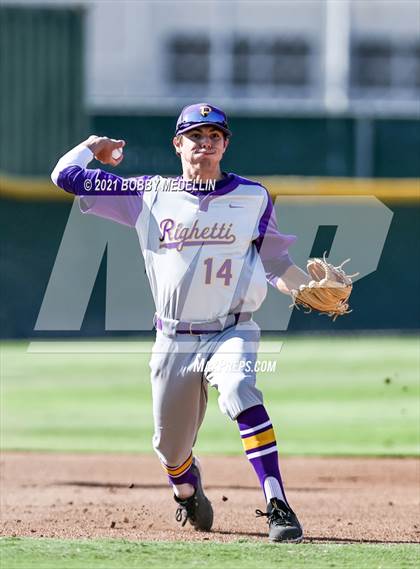 Thumbnail 3 in Righetti @ Buchanan (CIF Central Section 1st Round) photogallery.
