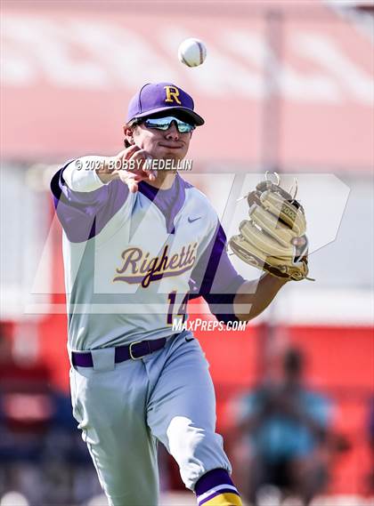 Thumbnail 3 in Righetti @ Buchanan (CIF Central Section 1st Round) photogallery.