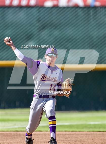 Thumbnail 3 in Righetti @ Buchanan (CIF Central Section 1st Round) photogallery.