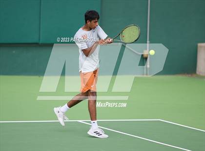 Thumbnail 3 in Round Rock Westwood vs Houston Memorial (UIL 6A Team Tennis Final) photogallery.