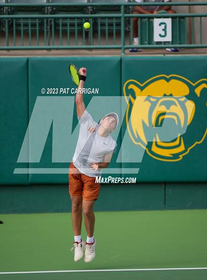 Thumbnail 1 in Round Rock Westwood vs Houston Memorial (UIL 6A Team Tennis Final) photogallery.