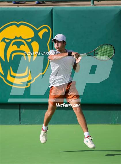 Thumbnail 1 in Round Rock Westwood vs Houston Memorial (UIL 6A Team Tennis Final) photogallery.